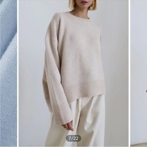 Commense Candy Floss Oversized Pullover Sweater